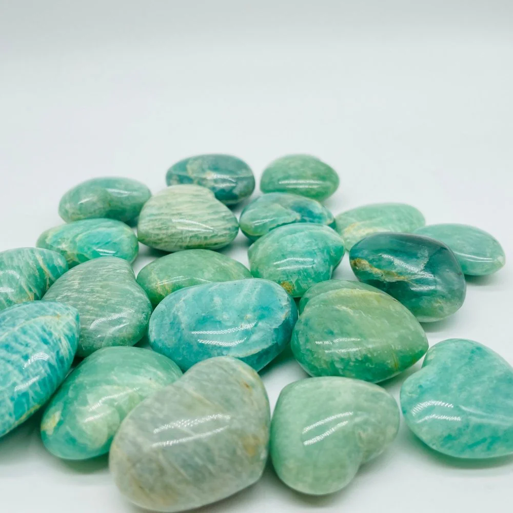 Small Amazonite Heart Wholesale - Image 2
