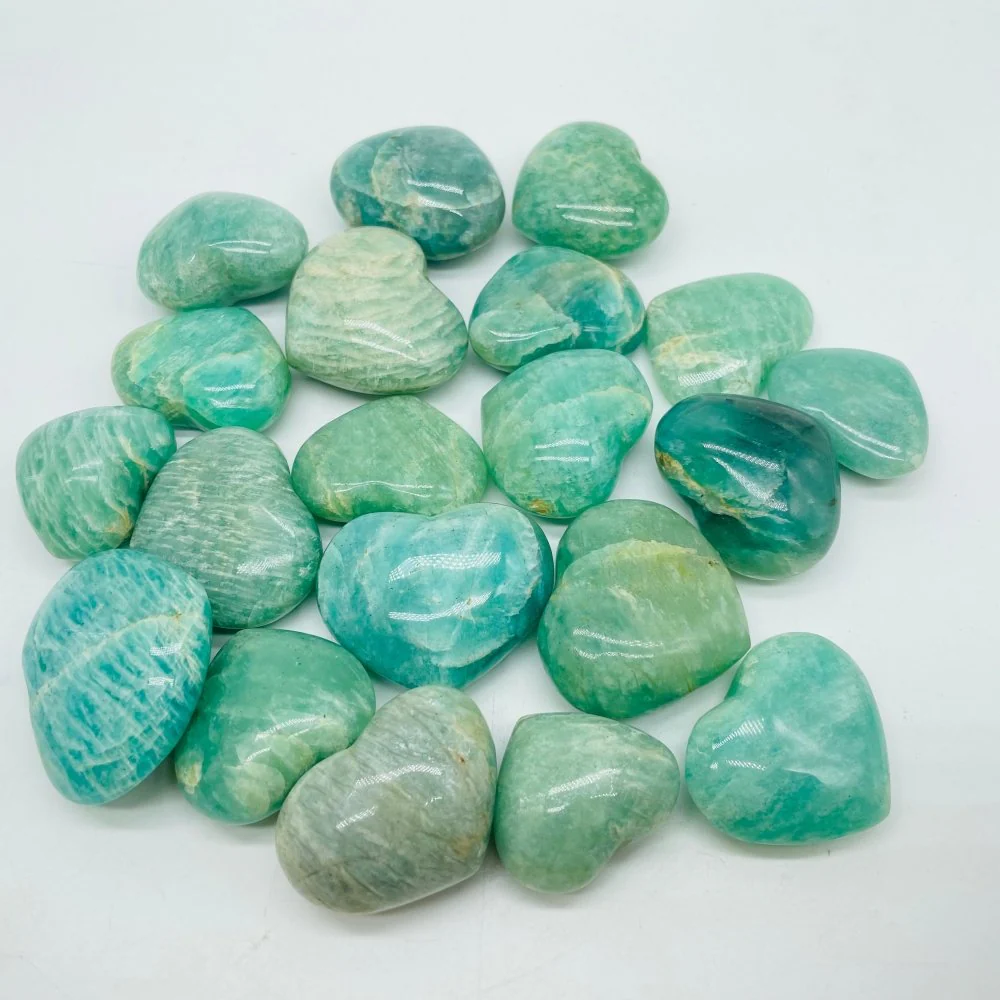 Small Amazonite Heart Wholesale - Image 4