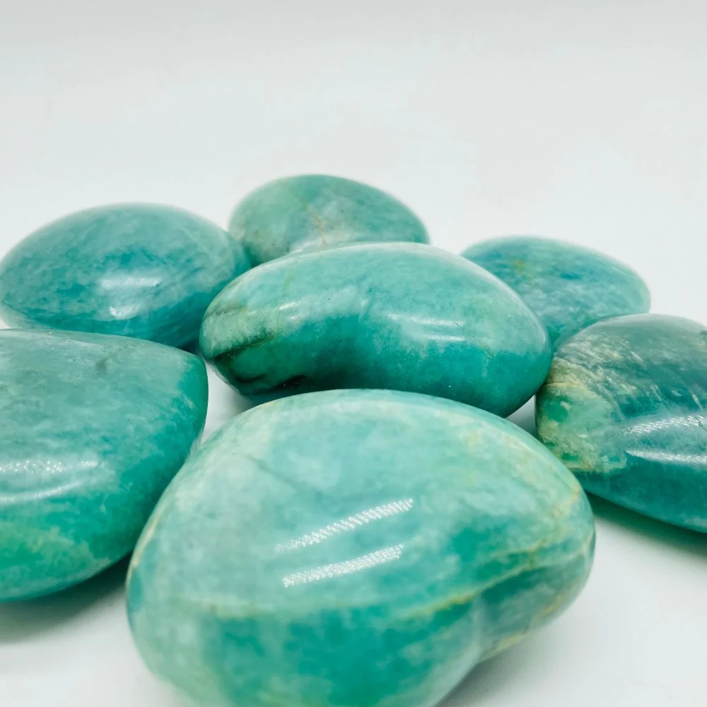 Amazonite Large Heart Wholesale - Image 3