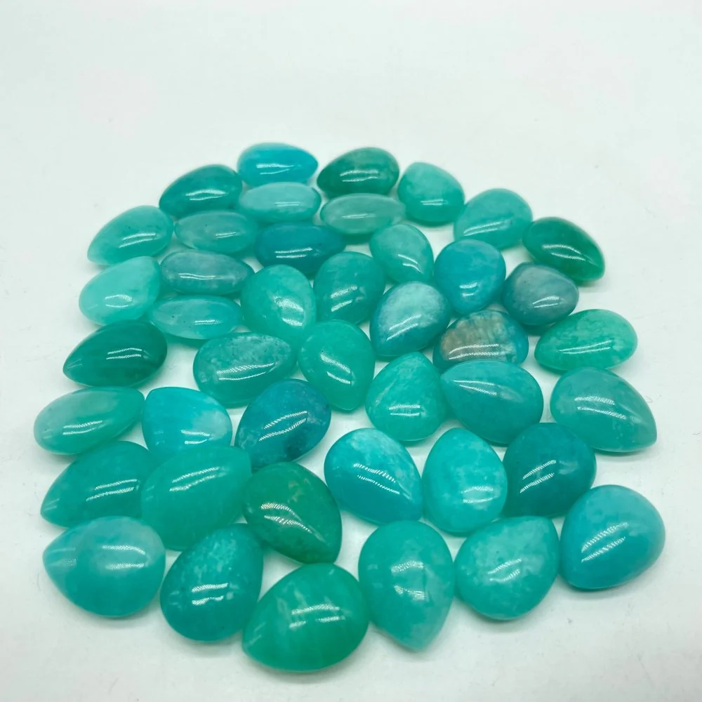 Amazonite Teardrop Pendant DIY Wholesale - Image 3