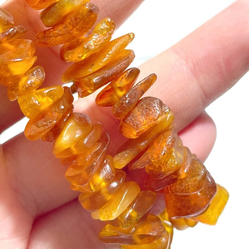 Amber Chip Bracelets Wholesale - Image 3