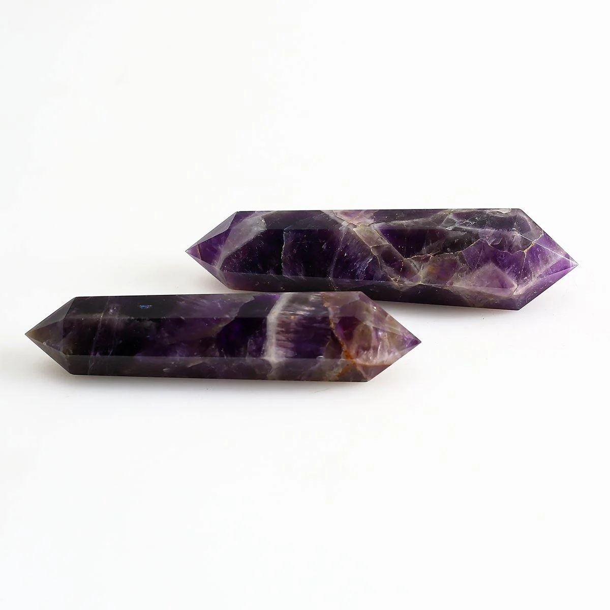 Chevron Amethyst Double Points Wholesale - Image 3