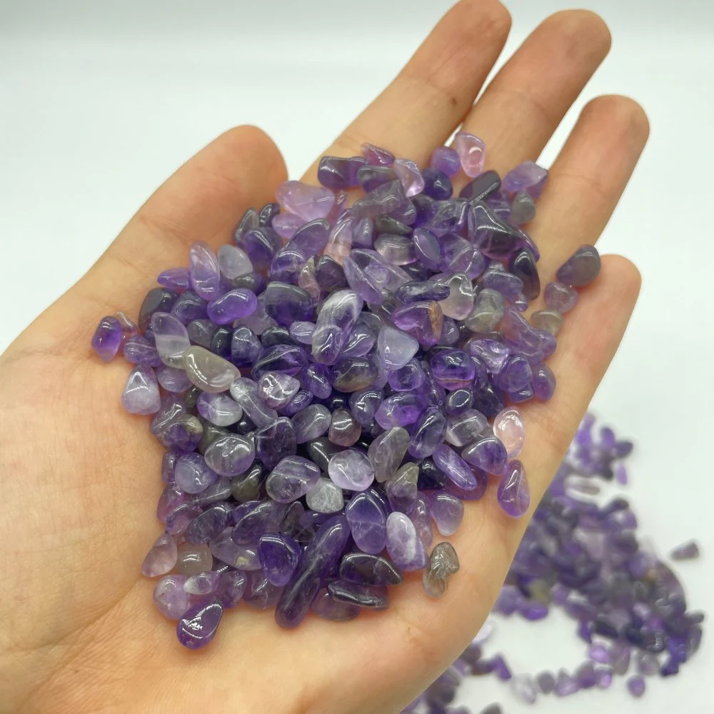 Chevron Amethyst Gravel Chips Wholesale - Image 3