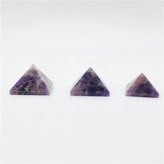 Amethyst Chevron Pyramids Wholesale - Image 2