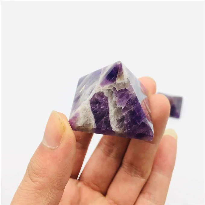Amethyst Chevron Pyramids Wholesale - Image 7