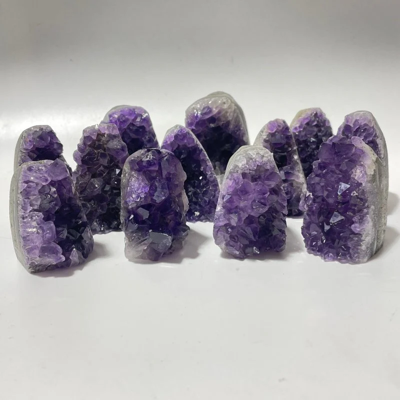 Amethyst Cluster Bottom Cut Stand Amethyst Wholesale - Image 2