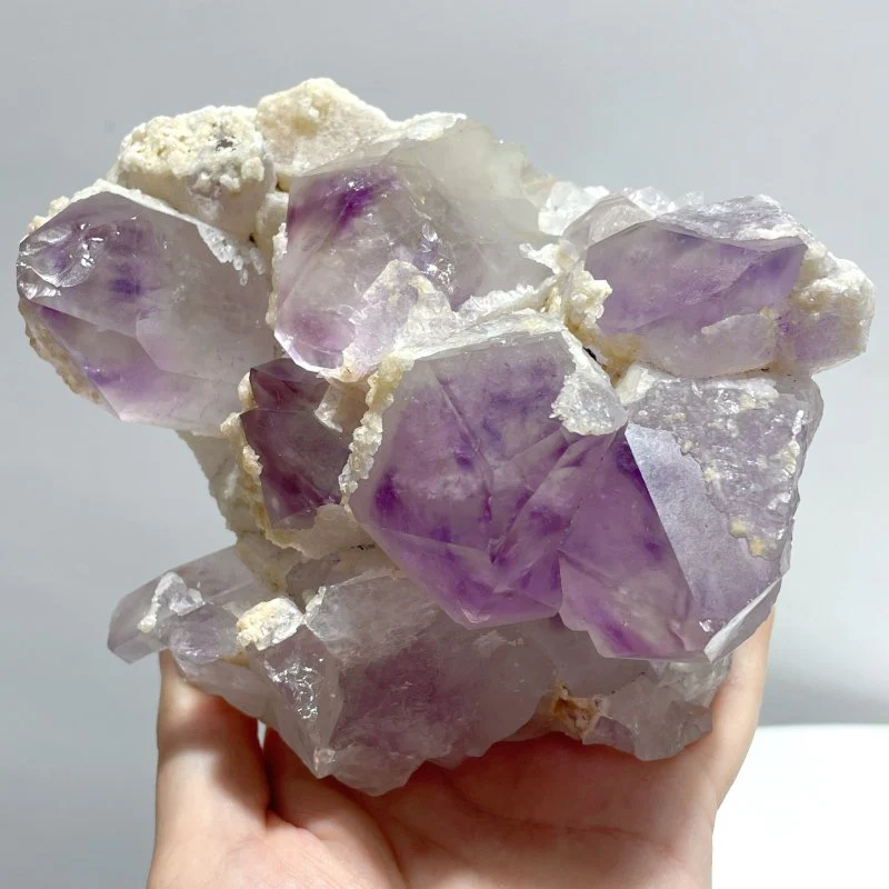 7 Pieces Amethyst Cluster Specimen - Image 3