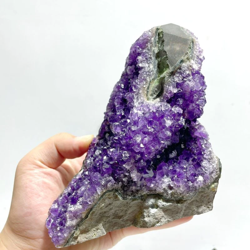 4 Pieces Amethyst Cluster Tower Points - Image 3