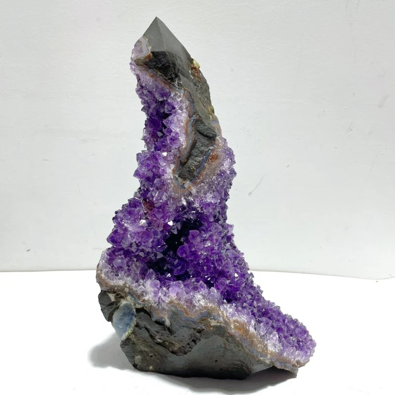 4 Pieces Amethyst Cluster Tower Points - Image 5