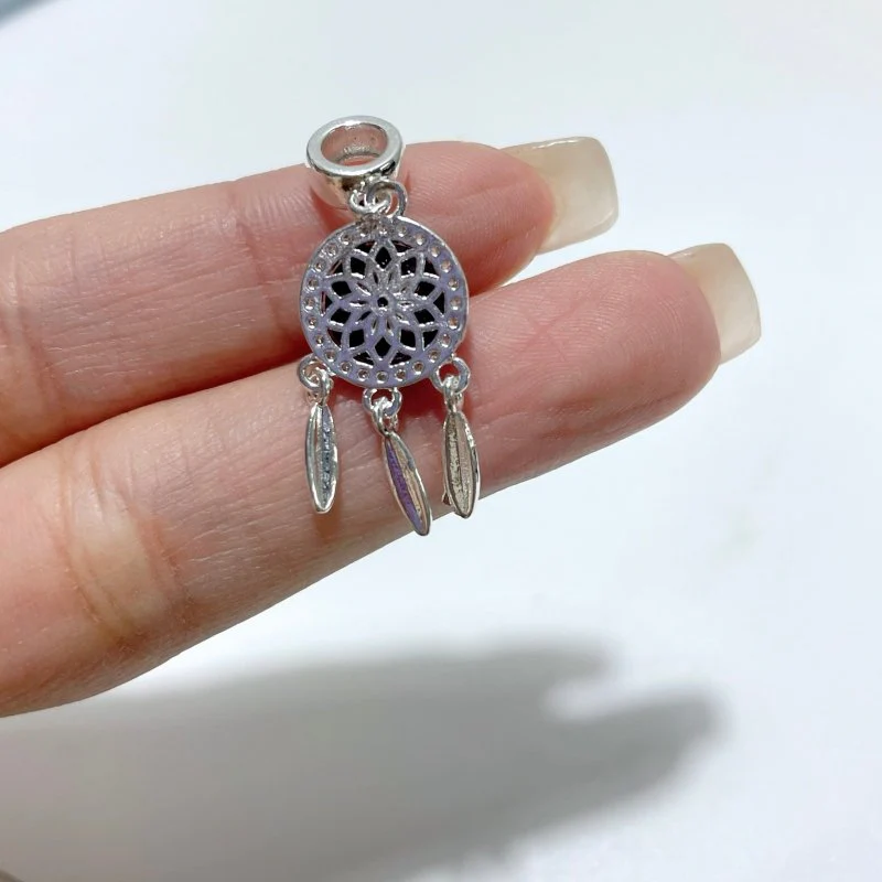 Amethyst Dream Catcher Pendant Wholesale - Image 2