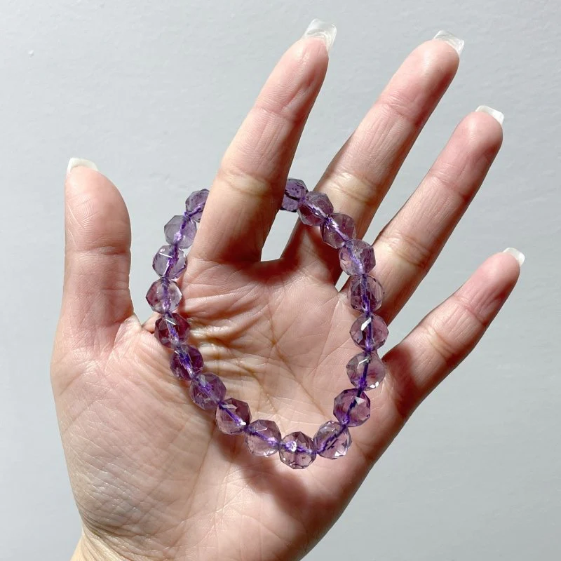 Amethyst Cut Faceted Bracelets Wholesale - Image 3