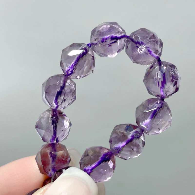 Amethyst Cut Faceted Bracelets Wholesale - Image 5