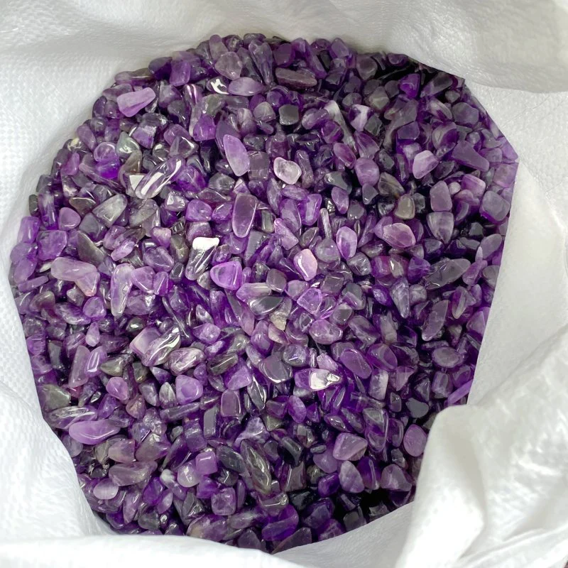 10-25mm Amethyst Gravel Chips Wholesale - Image 3