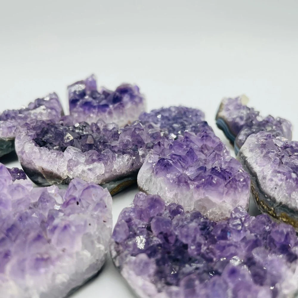 Brazil Amethyst Cluster Heart Wholesale - Image 3
