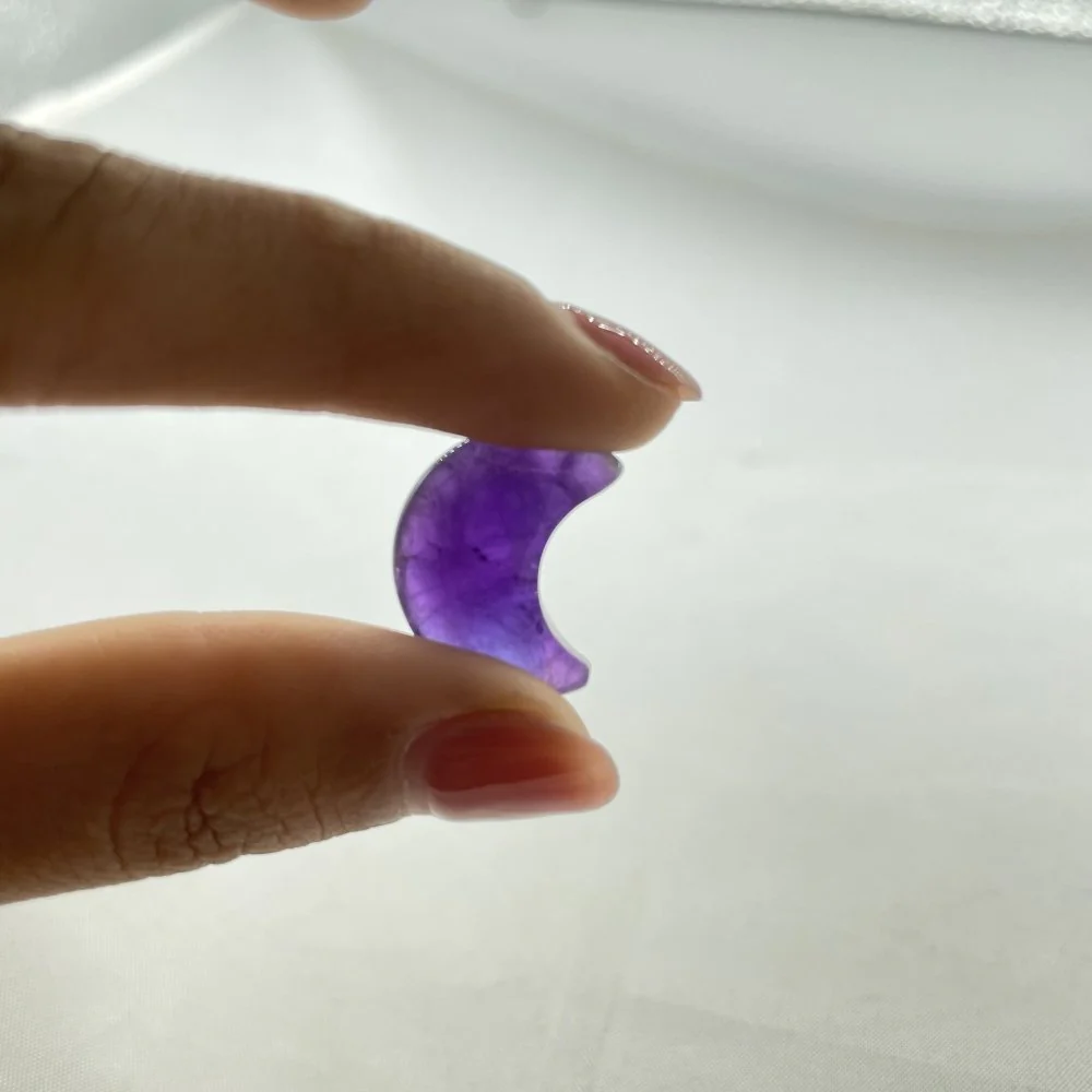 Amethyst Mini Moon Diy Crystals Wholesale - Image 3