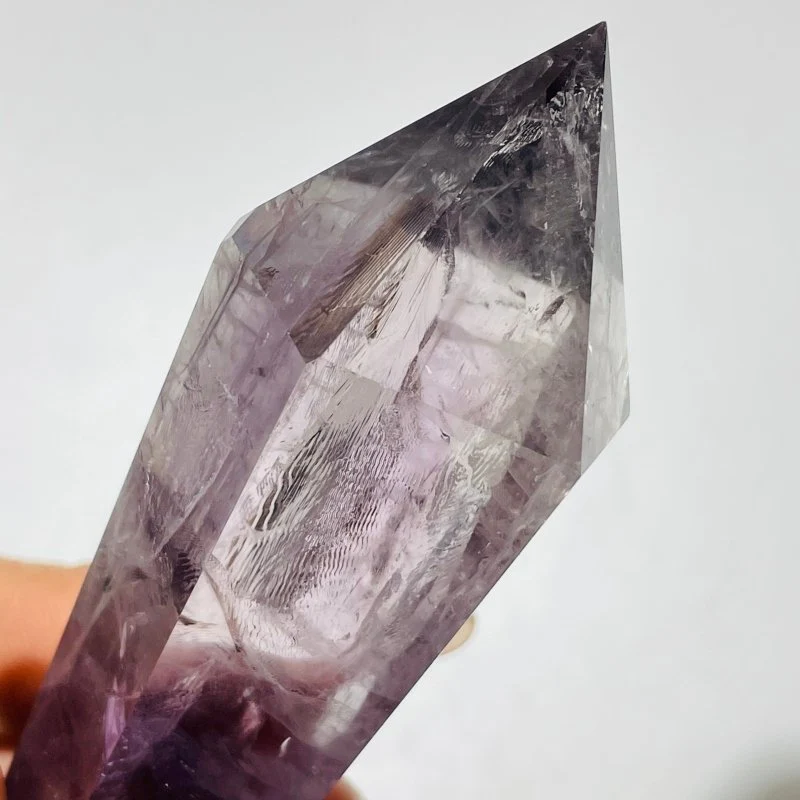 Light Purple God's Fingerprint Amethyst Point Scepter Magic Wand Wholesale - Image 3