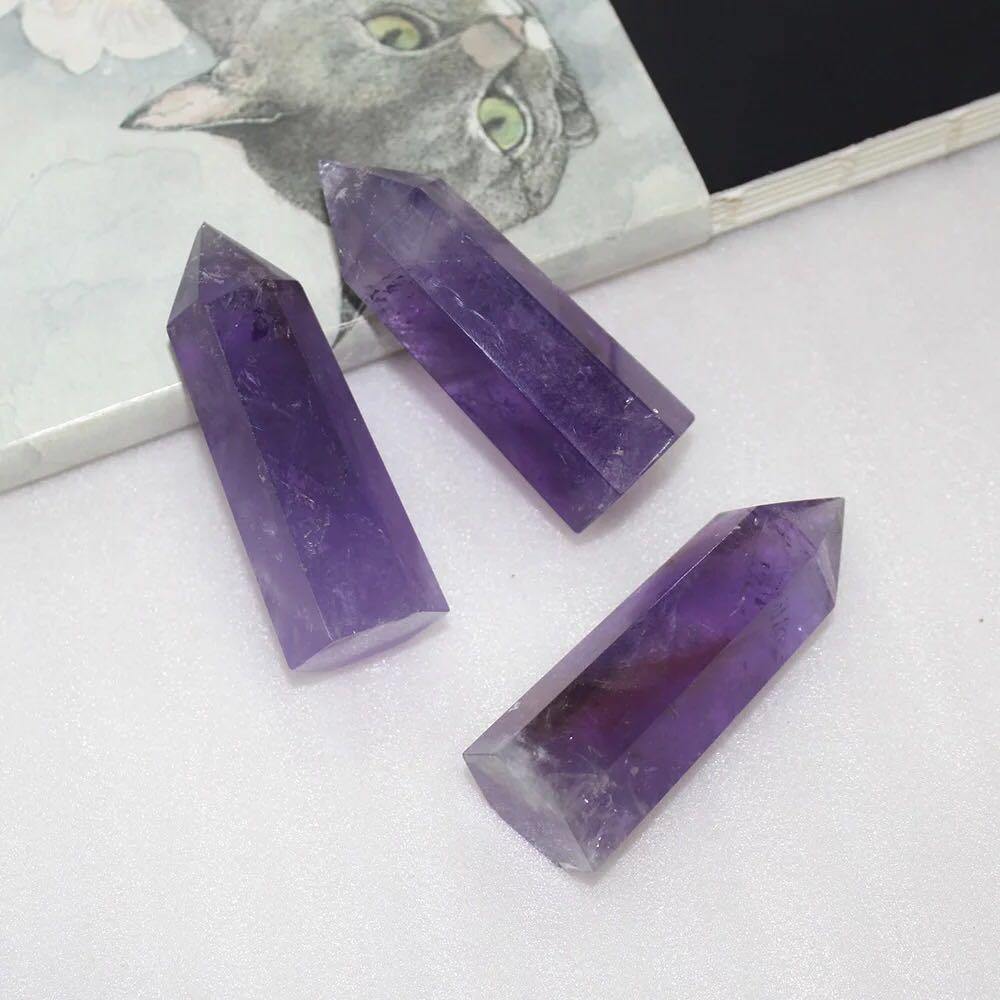Amethyst Point Tower Crystal Wholesale - Image 3