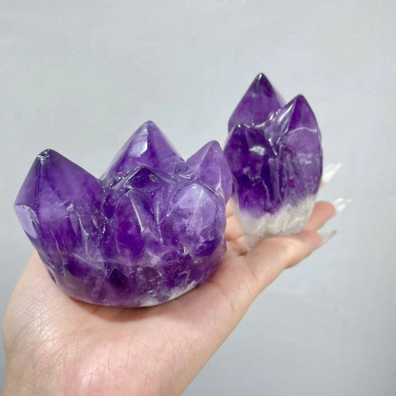 35 Pieces Amethyst Polished Cluster - Image 2