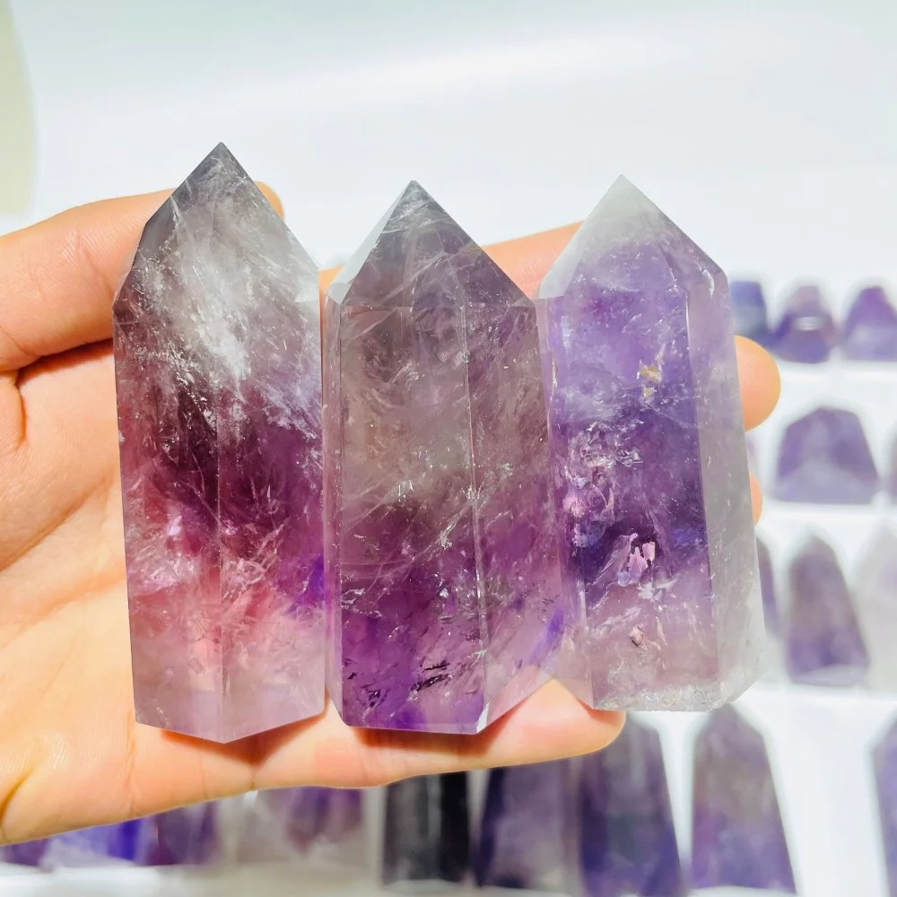 50 Pieces Amethyst Stone Tower Points - Image 4