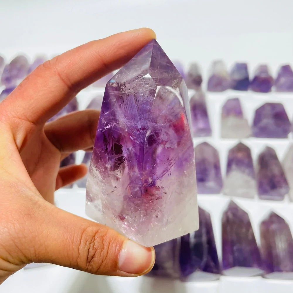 50 Pieces Amethyst Stone Tower Points - Image 5