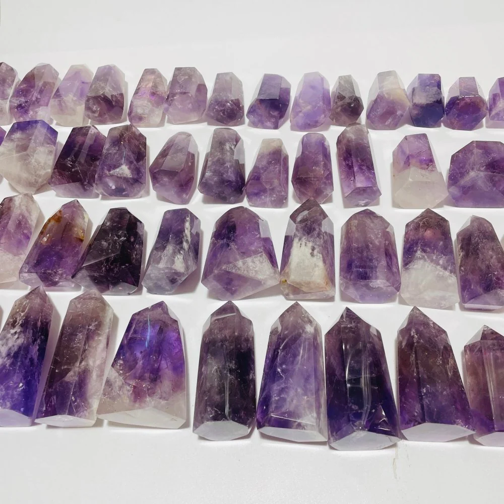 50 Pieces Amethyst Stone Tower Points - Image 8