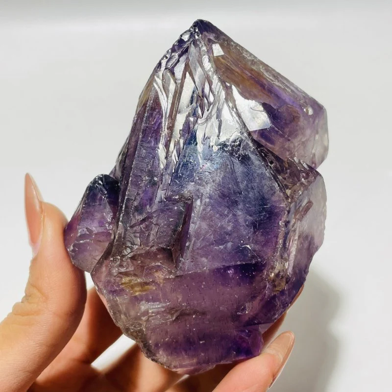 3 Pieces Amethyst Super7 Skeletal Quartz Raw Stone For Collection - Image 6