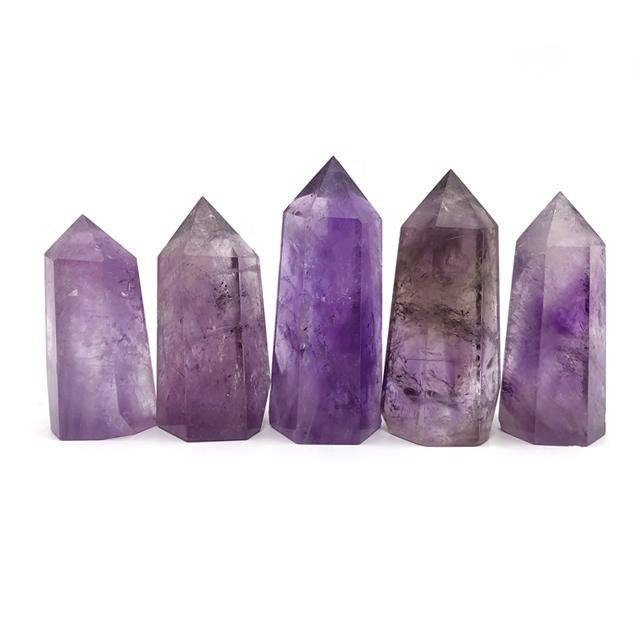 Amethyst Tower Point 2-2.7in(5-7cm) Wholesale - Image 6