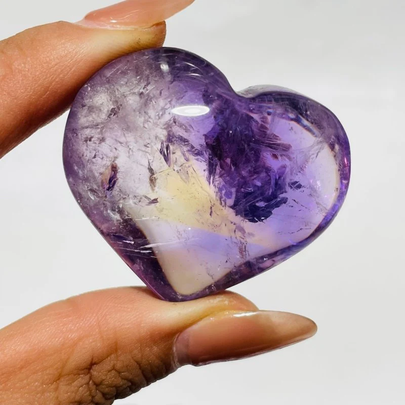 52 Pieces Ametrine Heart Crystal - Image 6