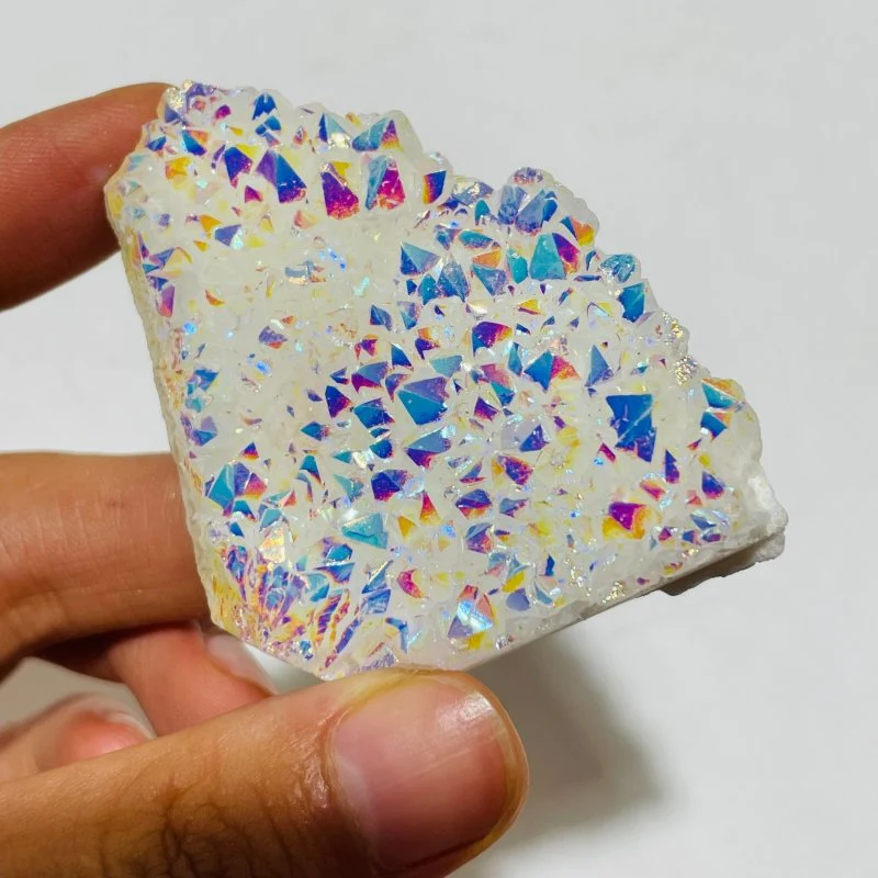 Angel Aura Spirit Quartz Crystal Cluster - Image 2