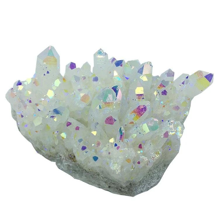 Angel Aura Spirit Quartz Crystal Cluster - Image 4
