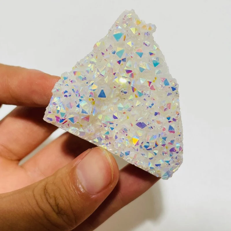 Angel Aura Spirit Quartz Crystal Cluster - Image 6