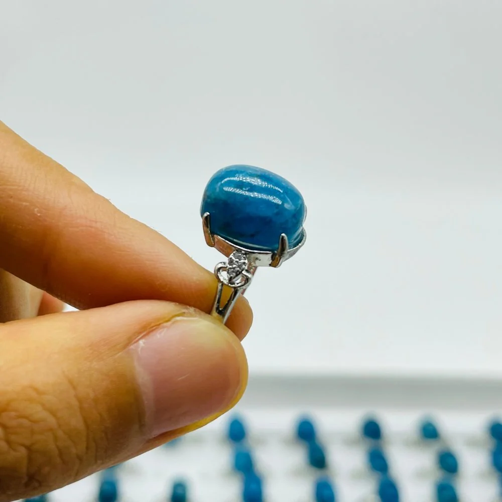 100 Pieces Apatite Different Styles Ring - Image 5