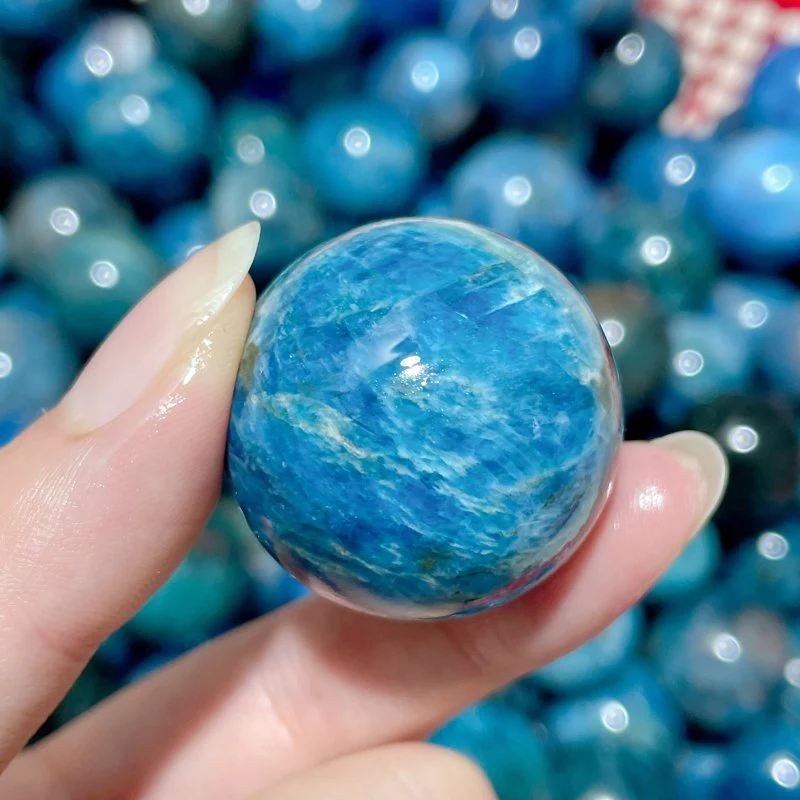 Small Apatite Sphere Crystal Ball Wholesale - Image 2