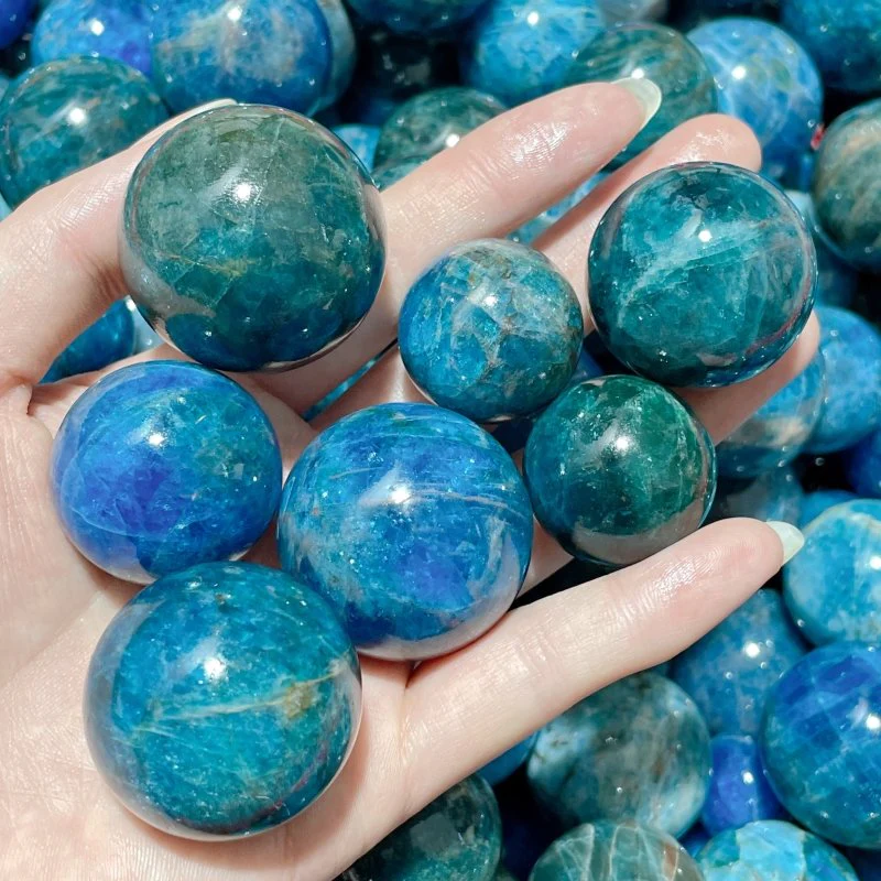 Small Apatite Sphere Crystal Ball Wholesale - Image 3
