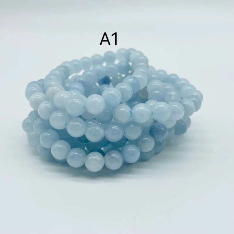 Natural Aquamarine Bracelet Wholesale - Image 3