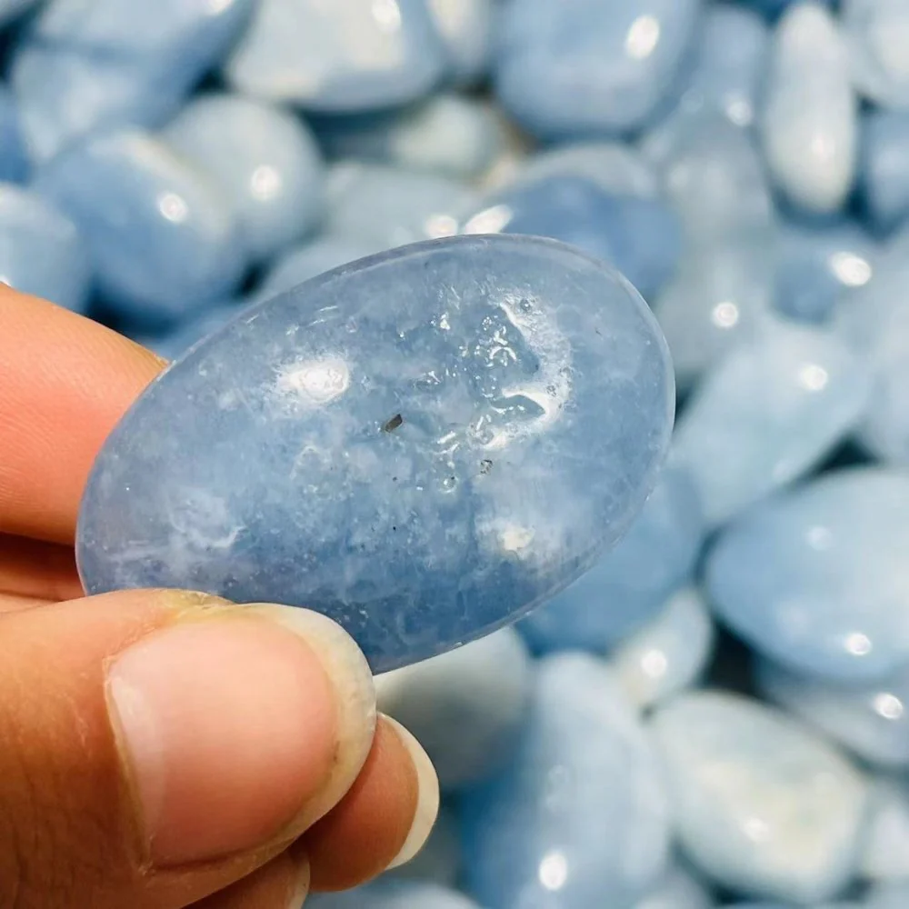 Aquamarine Tumbled Stone Wholesale - Image 2
