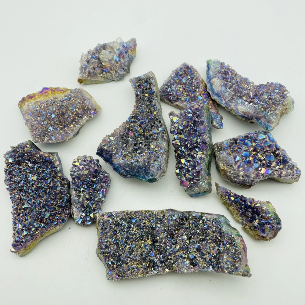 Aura Amethyst Cluster Wholesale - Image 2