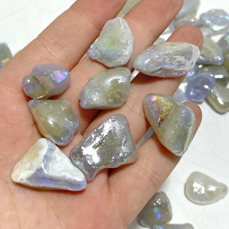 Aura Blue Lace Agate Tumbled Wholesale Closeout - Image 6