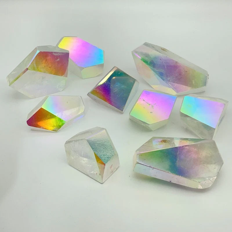 Aura Clear Quartz Free Form Crystal Wholesale - Image 2