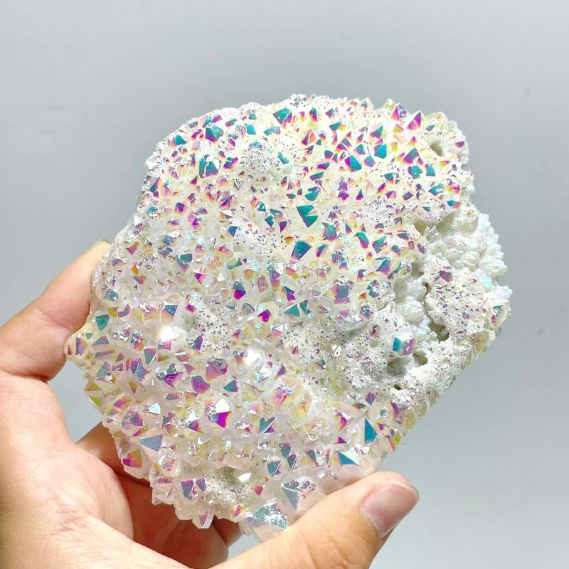 10 Pieces Large Aura Quartz Cluster Specimen - Image 3