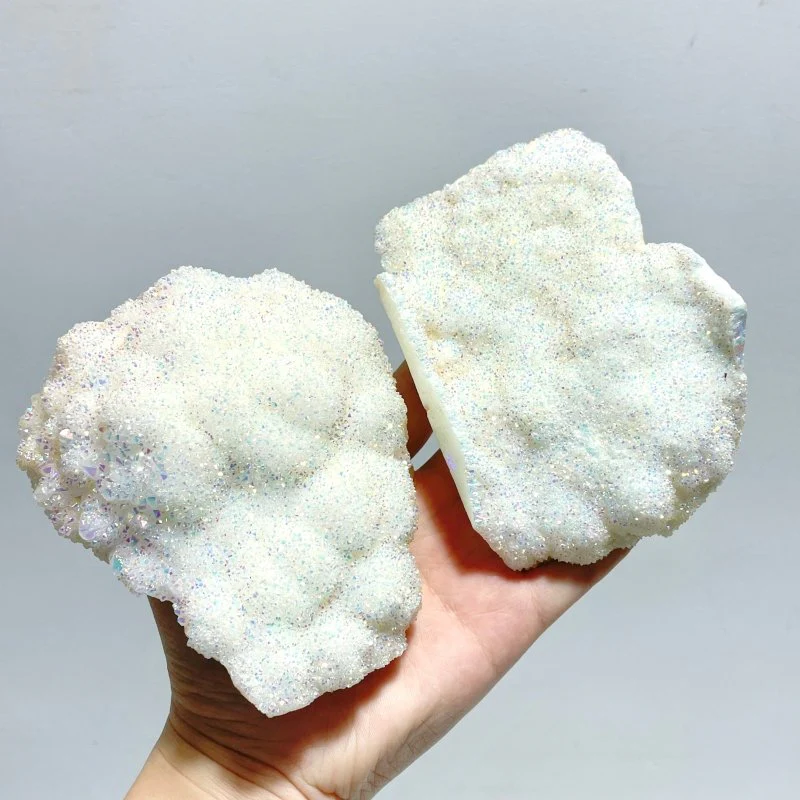 10 Pieces Large Aura Quartz Cluster Specimen - Image 6