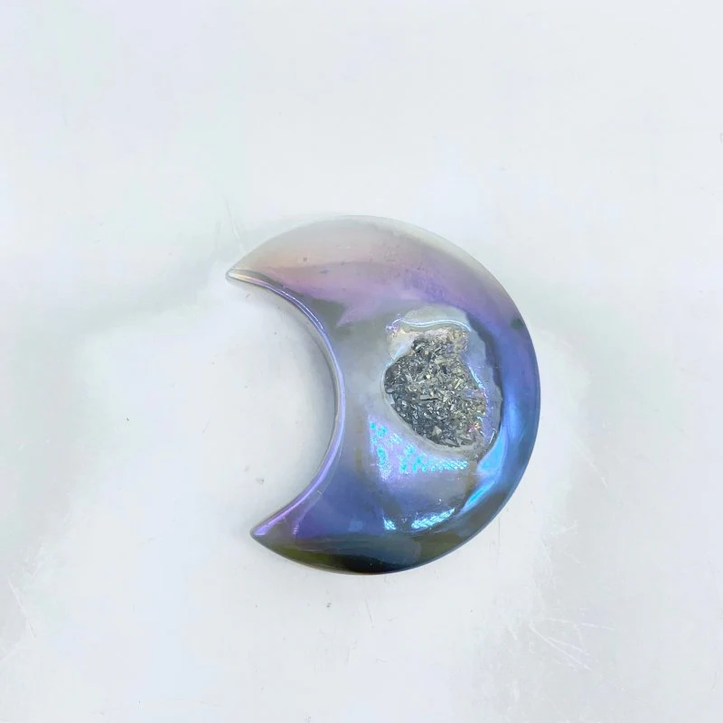 Aura Geode Druzy Agate Heart&Moon Star Crystal Wholesale - Image 6