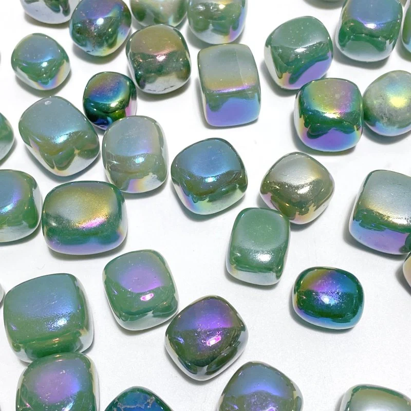 Aura Green Aventurine Tumbled Wholesale - Image 2