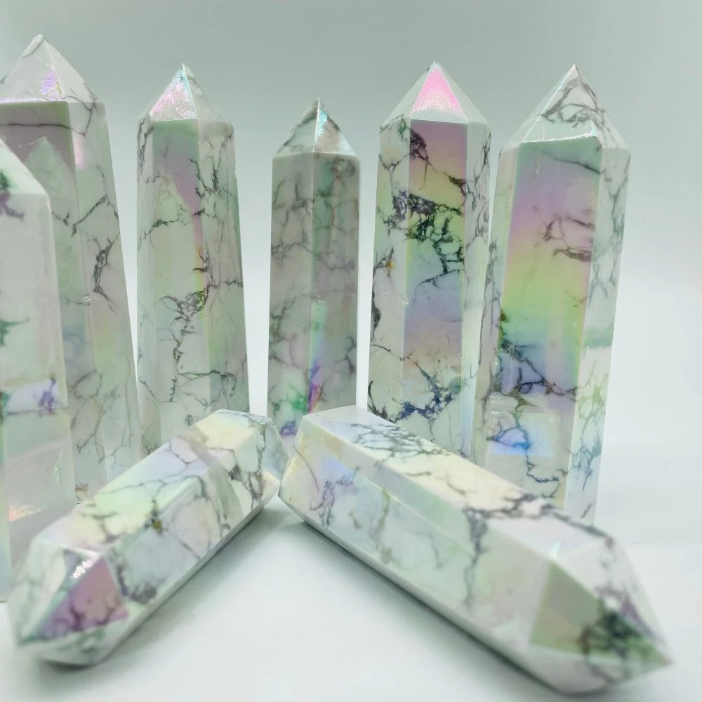 Aura Howlite Point Tower Wholesale - Image 2