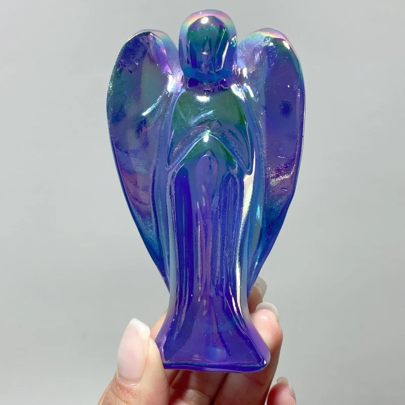 Aura Large Opalite Angel Carving Wholesale - Image 3