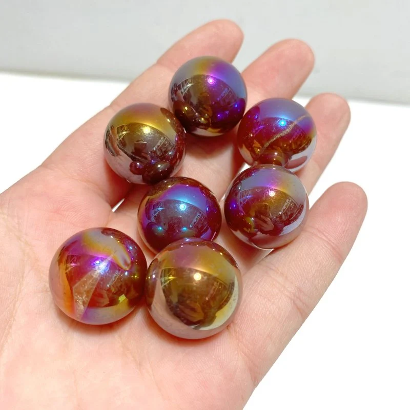 Aura Mini Agate Spheres Wholesale - Image 3