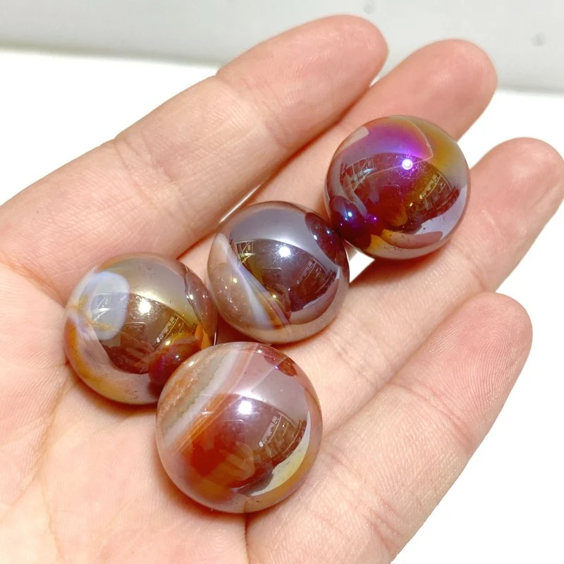Aura Mini Agate Spheres Wholesale - Image 5