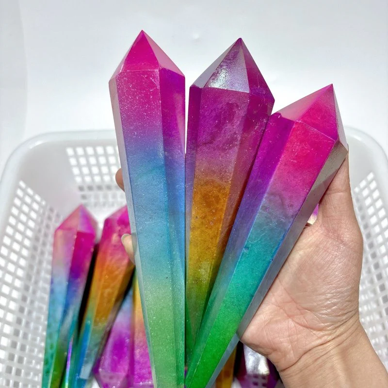 Aura Pink Opal Scepter Magic Wand Wholesale - Image 3