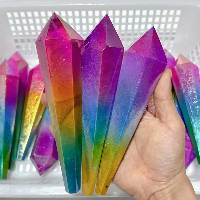 Aura Pink Opal Scepter Magic Wand Wholesale - Image 4