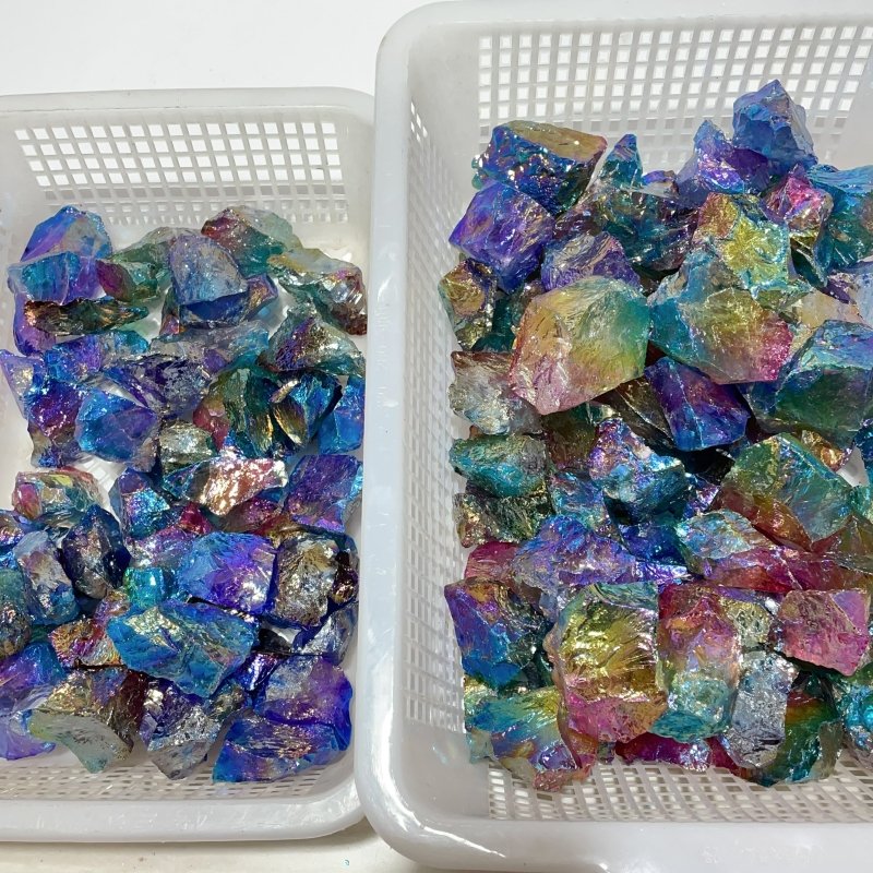 Aura Clear Quartz Raw Stone Wholesale - Image 2